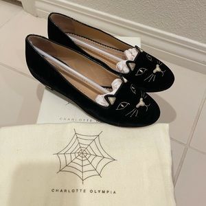 SOLD!!Charlotte Olympia Kitten Flat
